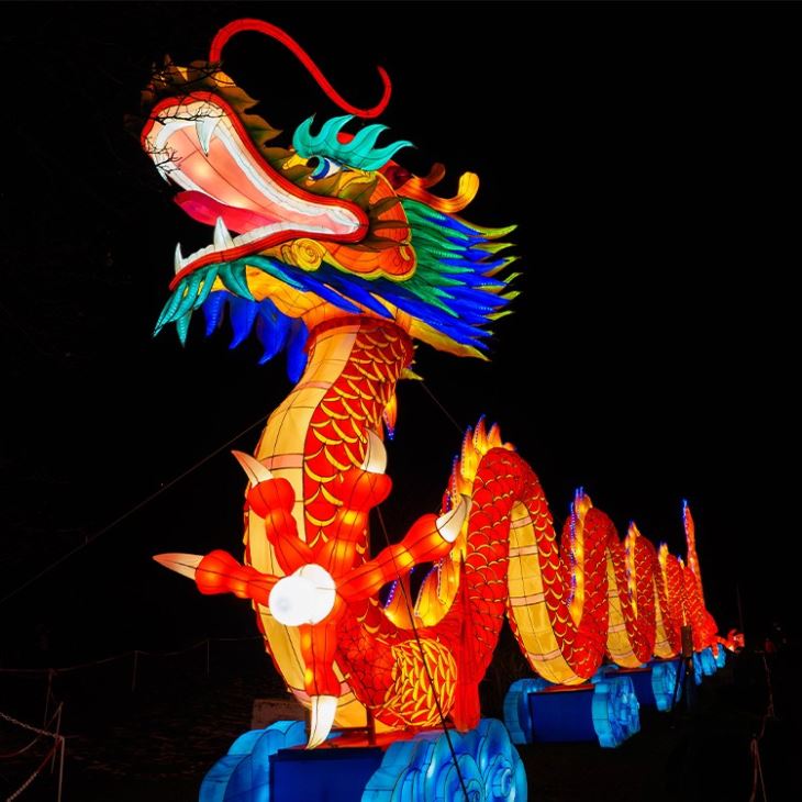 LED Chinese Dragon Lantern