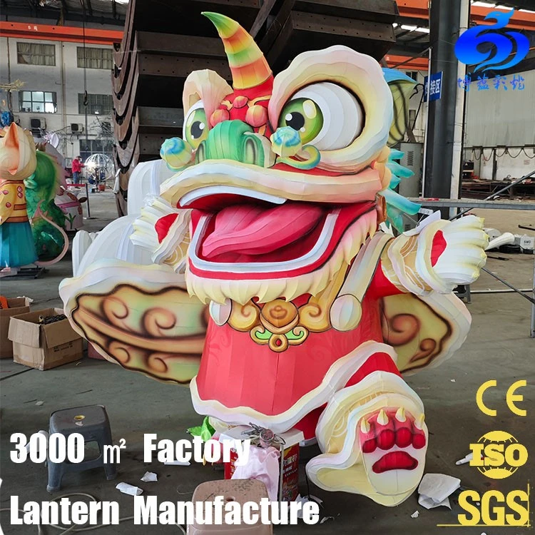 customized chinese lion lantern customized chinese lion lantern